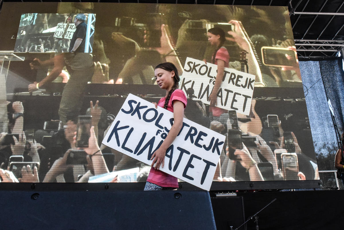 Global Climate Strike in New York. © Stephanie Keith / Greenpeace