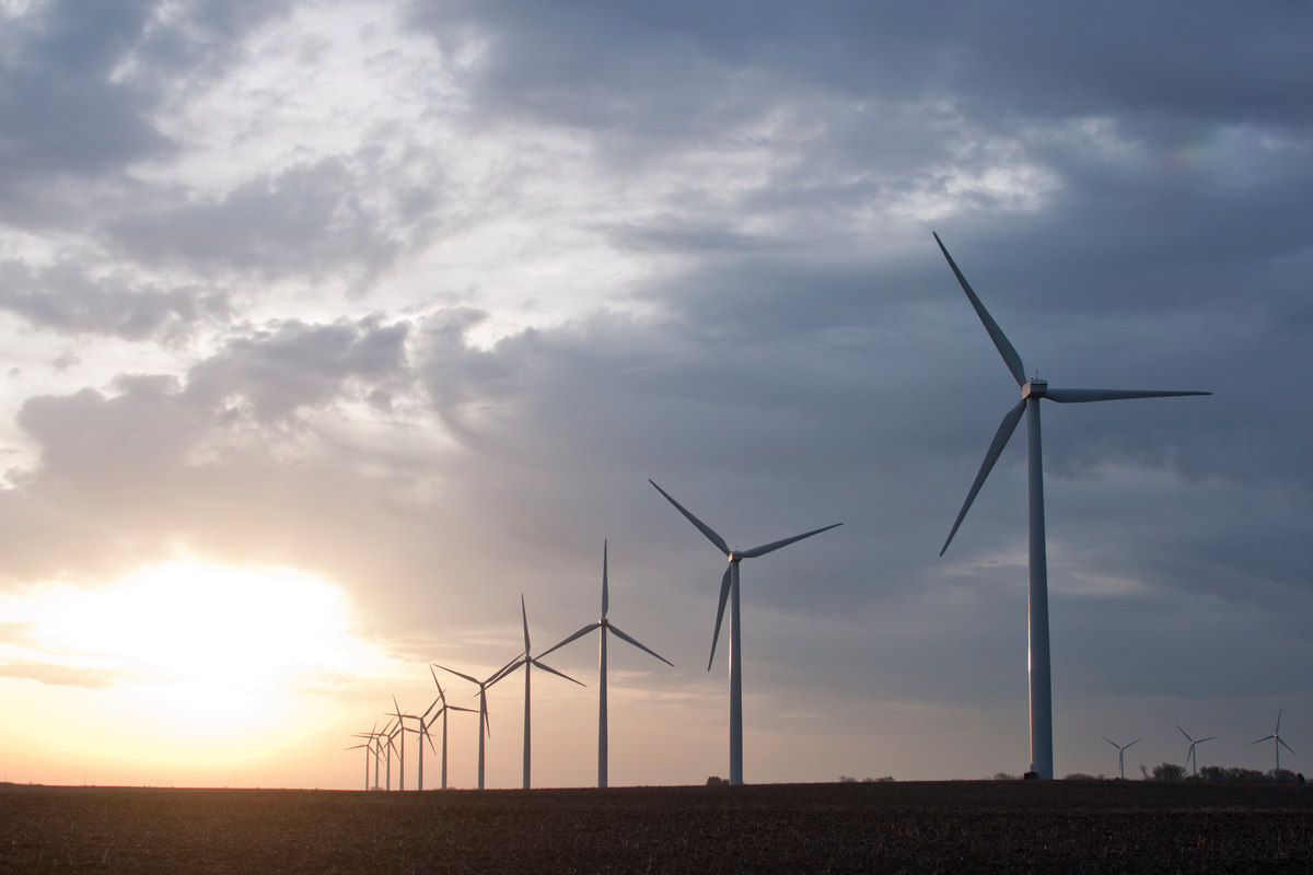 Wind Farms in Iowa. © Karuna Ang / Greenpeace