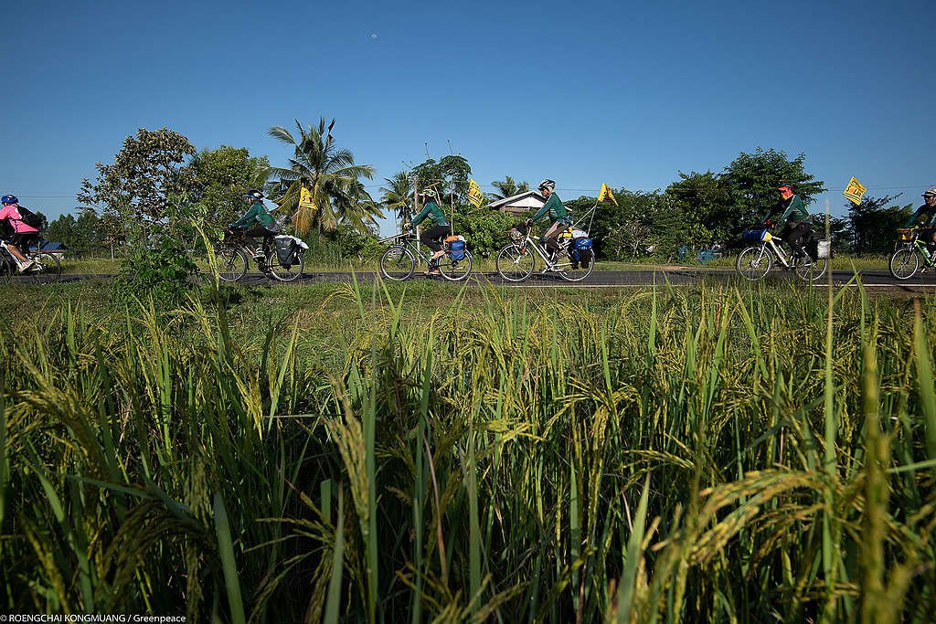 solar bike crowdfunding in Ubon Ratchathanee