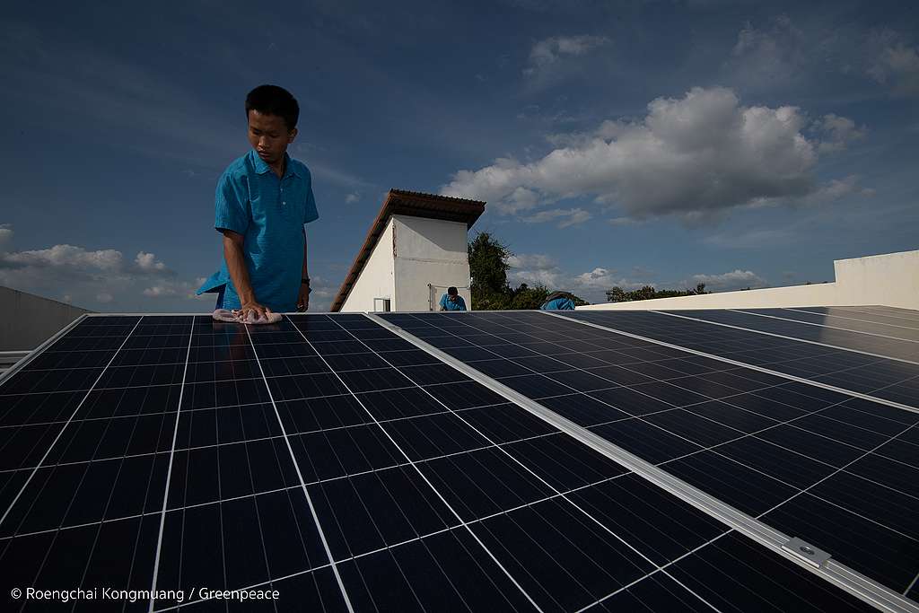 Solar Rooftop in Sri Sang Tham School