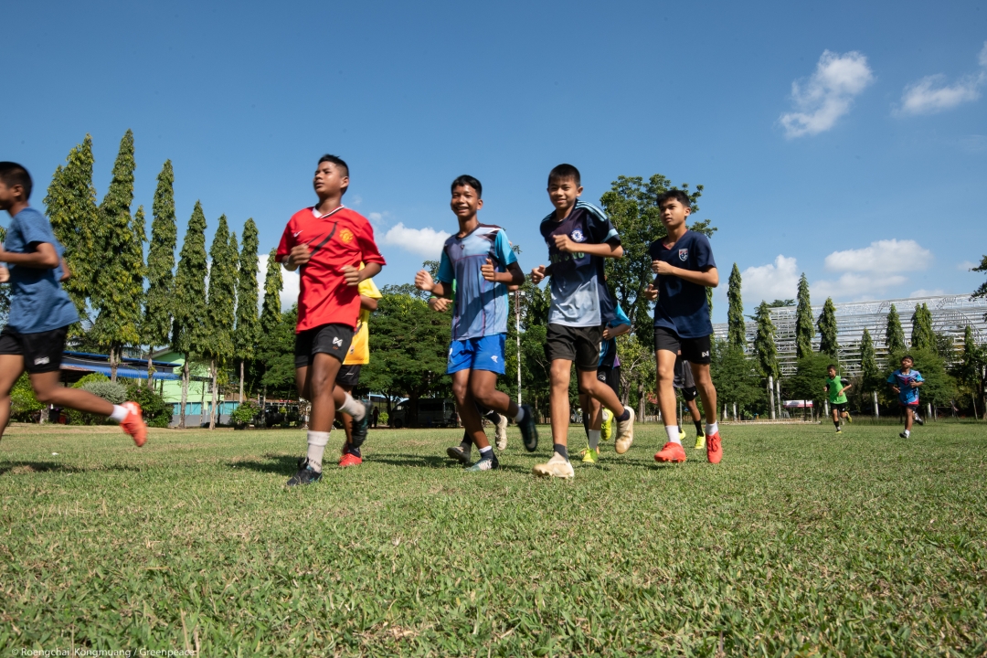 นักเรียนโรงเรียนบ้านปุน ในหลักสูตรพิเศษทักษะด้านกีฬา นักเรียนโรงเรียนบ้านปุน ในหลักสูตรพิเศษทักษะด้านกีฬา