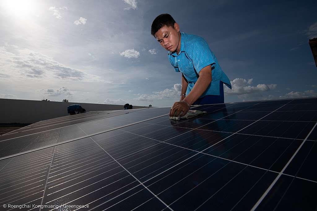 Solar Rooftop in Sri Sang Tham School