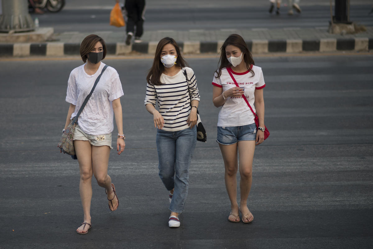 Air Pollution in Chiang Mai (March 2019). © Vincenzo Floramo / Greenpeace