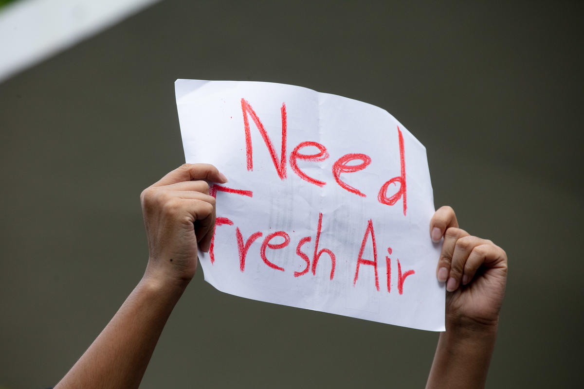 Air Pollution Protest in Bangkok. © Wason Wanichakorn / Greenpeace