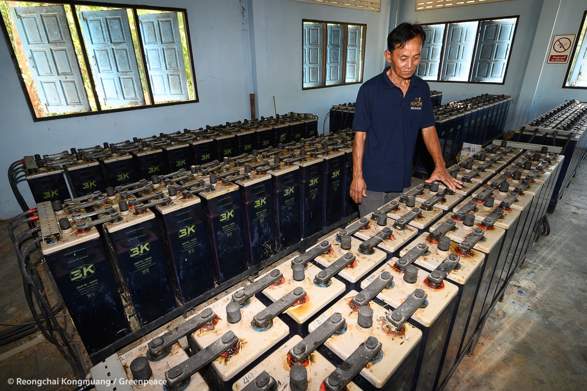 Solar Energy Battery Storage in Kohjik