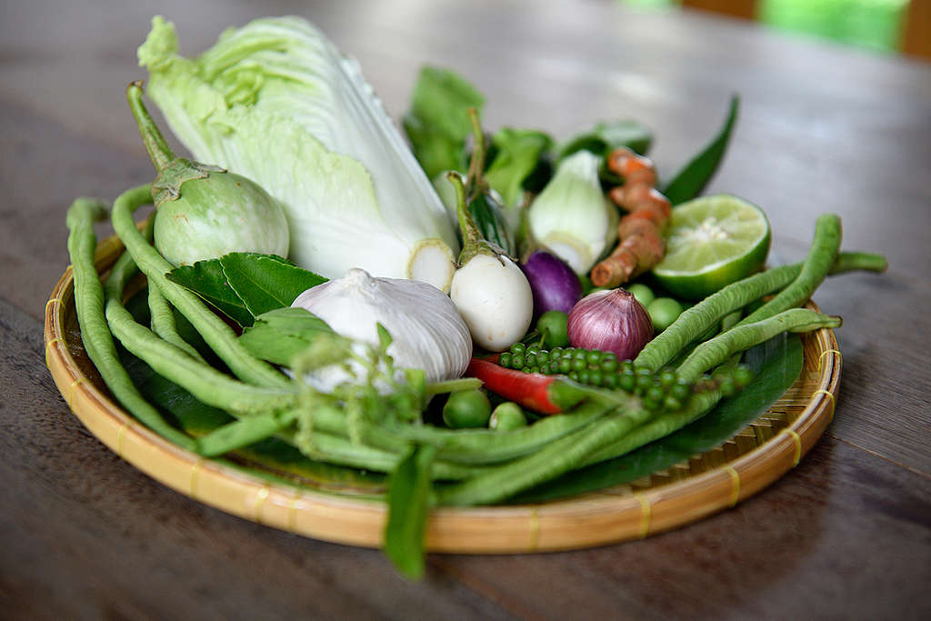 Vegetarian Thai Food. © Roengchai Kongmuang / Greenpeace Vegetarian Thai Food. © Roengchai Kongmuang / Greenpeace