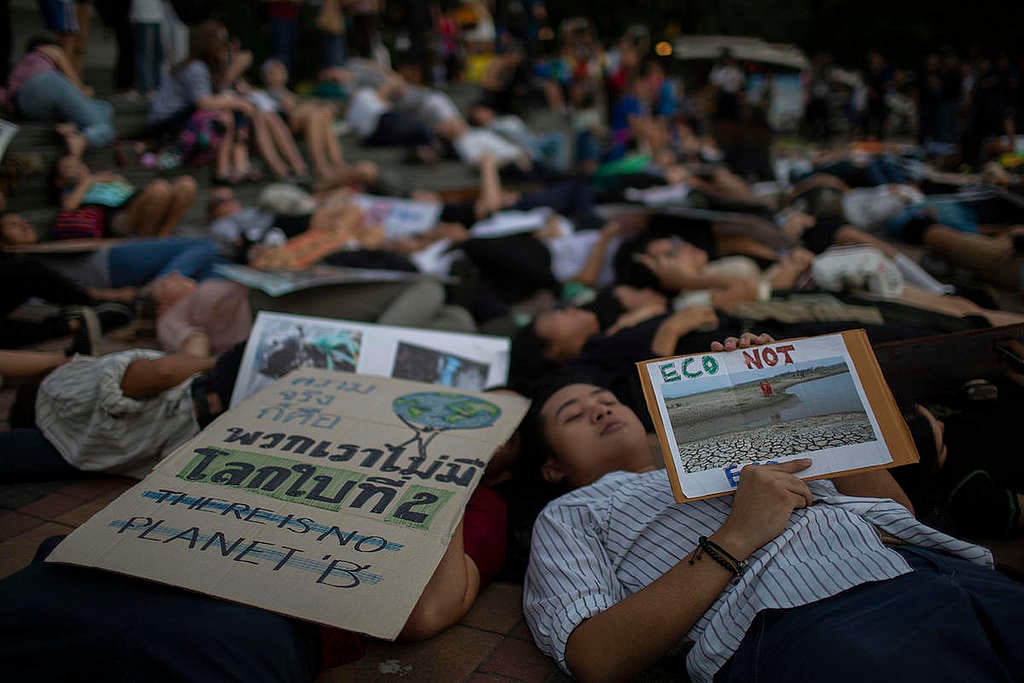 Global Climate Strike in Bangkok  Chanklang  Kanthong  Greenpeace