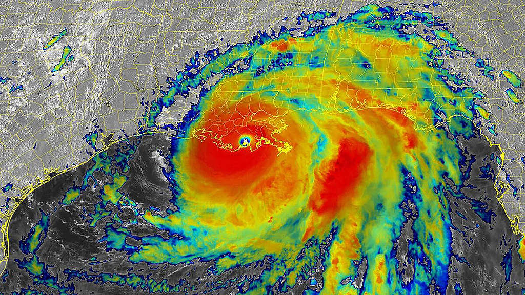 Hurricane Ida Hits Louisiana. © NOAA Hurricane Ida Hits Louisiana. © NOAA