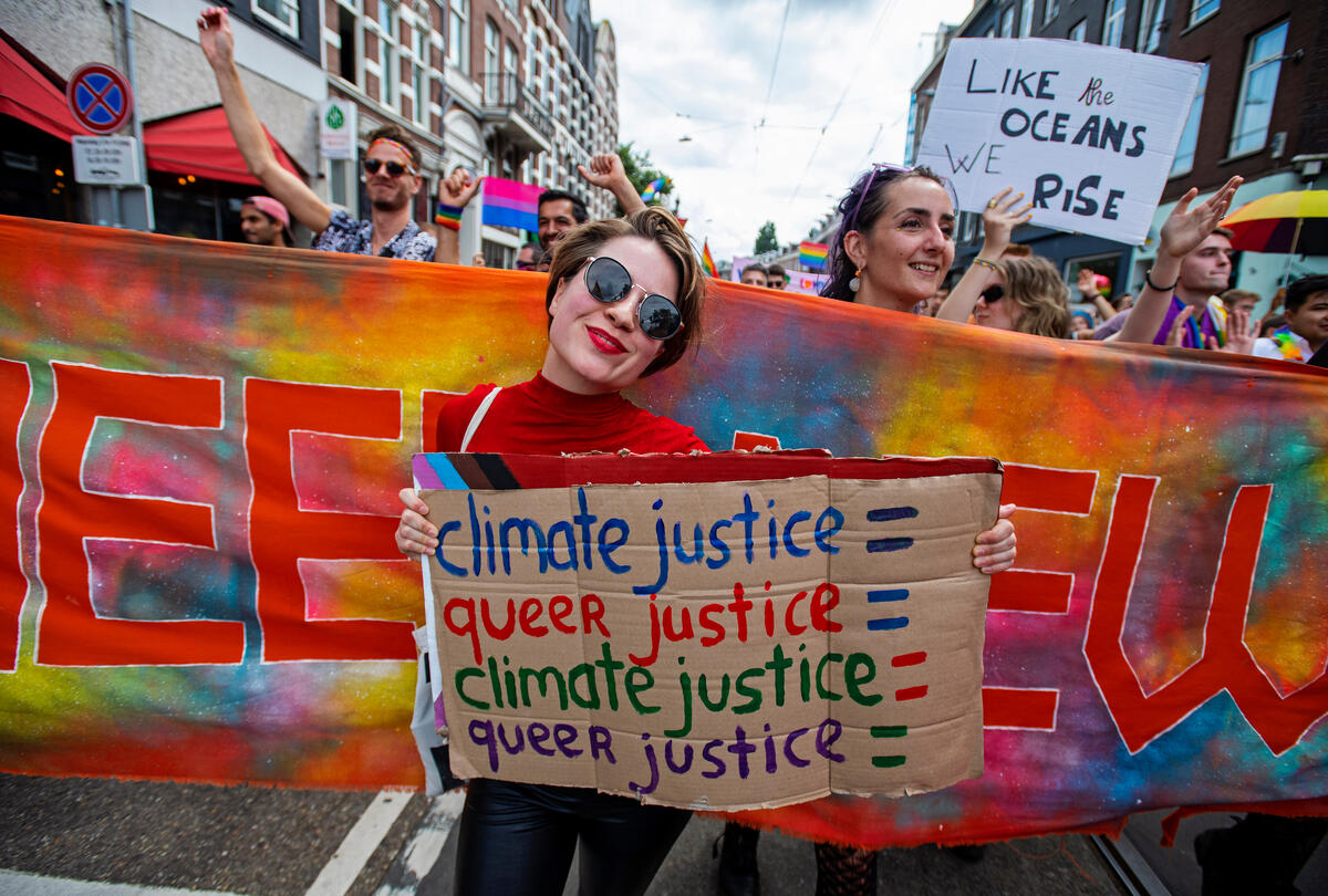 Pride Walk Amsterdam. © Marten  van Dijl / Greenpeace