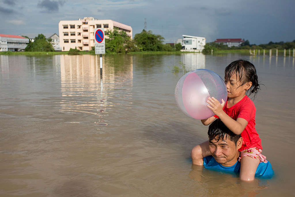 Flooded Roads after Pabuk Cyclone in Thailand. Flooded Roads after Pabuk Cyclone in Thailand.