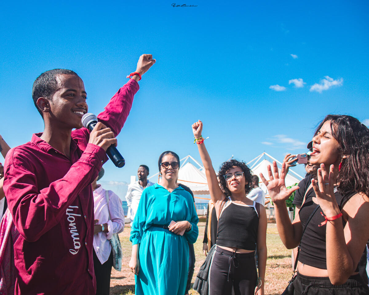 Climate Justice Camp 2022 in Tunisia.