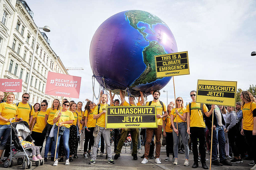 Global Climate Strike in Vienna, Austria. Global Climate Strike in Vienna, Austria.
