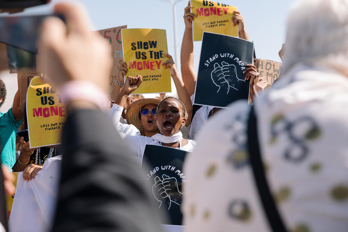 Climate Strike at COP27.