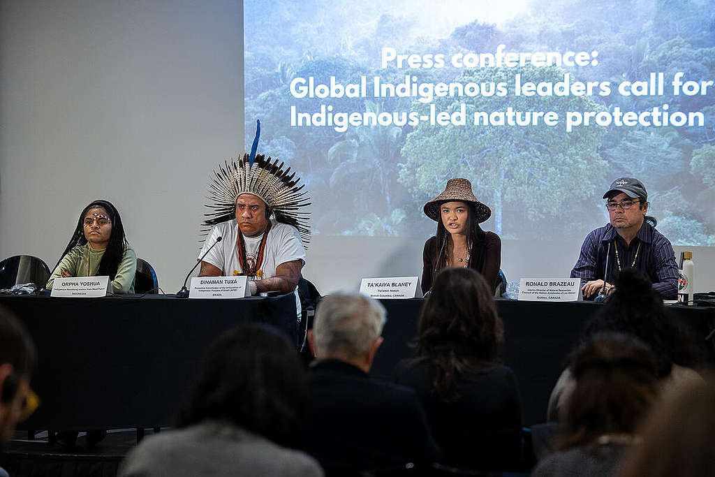 Press conference: Global Indigenous Leaders Gather in Montreal during COP15. Press conference: Global Indigenous Leaders Gather in Montreal during COP15.