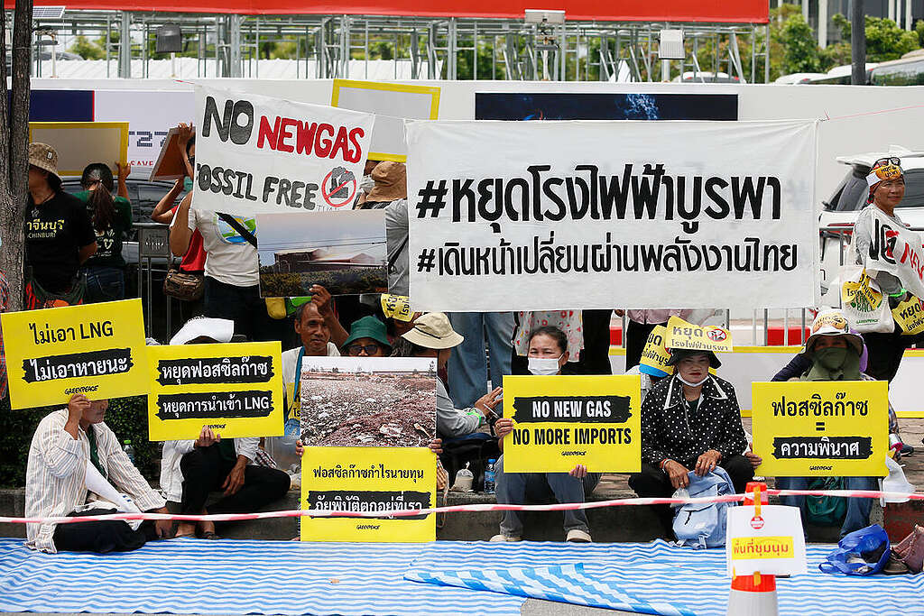 GasTech 2026 Activity in Bangkok. © Greenpeace