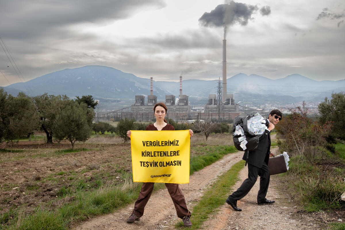 Çevre, Şehircilik ve İklim Bakanlığı Bütçesi Görüşmeleri Başladı – Greenpeace Bütçe Görüşmelerine Soma’dan Seslendi: Vergilerimiz Kirletenlere Teşvik Olmasın