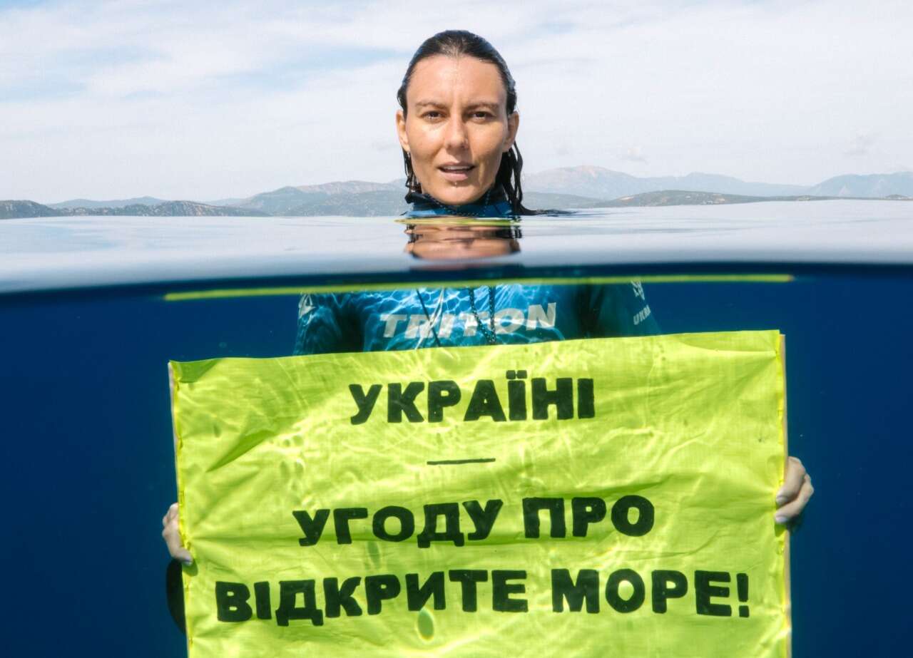 Багаторазова чемпіонка світу з фрідайвінгу Катерина Садурська закликала Україну якнайшвидше ратифікувати Угоду про відкрите море!
