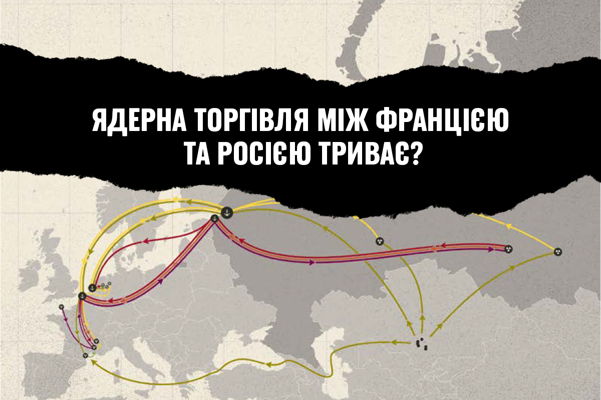 Звіт Greenpeace France: ядерна торгівля з Росією триває, європейські санкції все ще не запроваджені