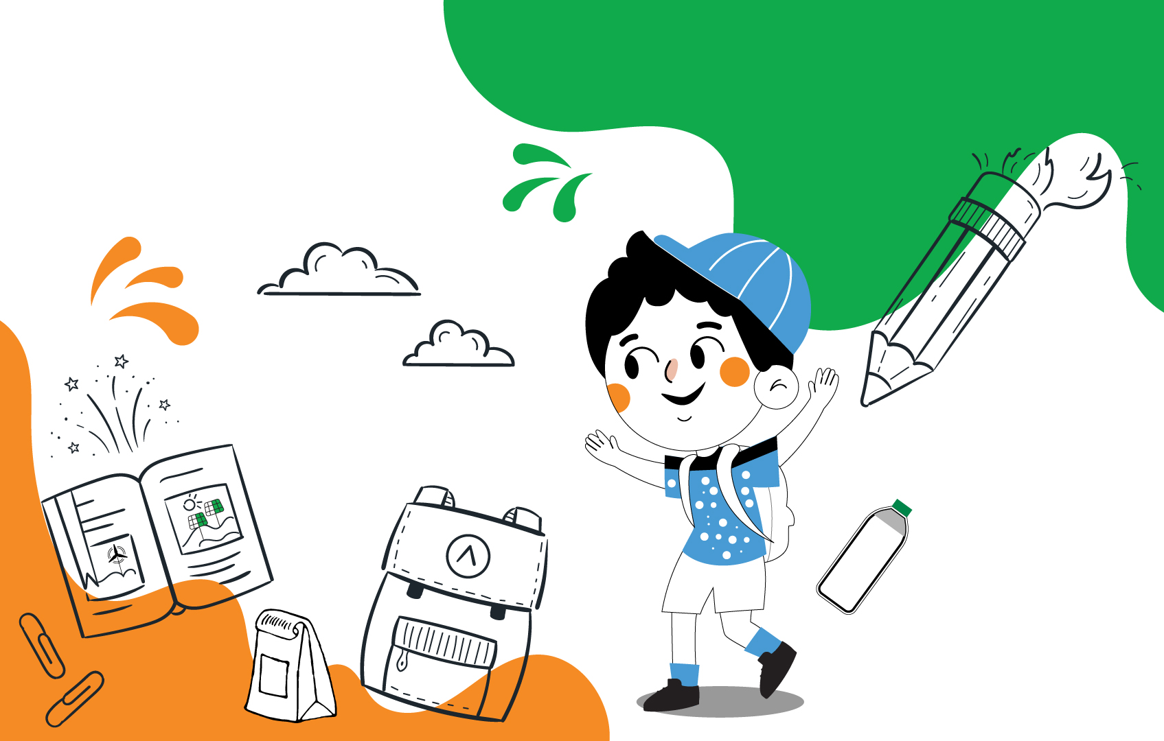 Go back to school with an eco-friendly spirit! 