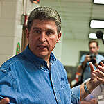 West Virginia Gov. Joe Manchin talks at a news conference at the Marsh Fork Elementary School in Sundial, West Virginia, two days after an explosion at the nearby Upper Big Branch Mine killed 29 coal miners. Rescue workers were unable to enter the mine to check for survivors for four days after the April 5, 2010, blast. The death toll was the highest in an American mine since a 1970 explosion killed 38 at Finley Coal Company, in Hyden, Ky. and came four years after  the death of 12 miners at the Sago mine and a fire that killed two at the Aracoma Alma coal mine, both in West Virginia.