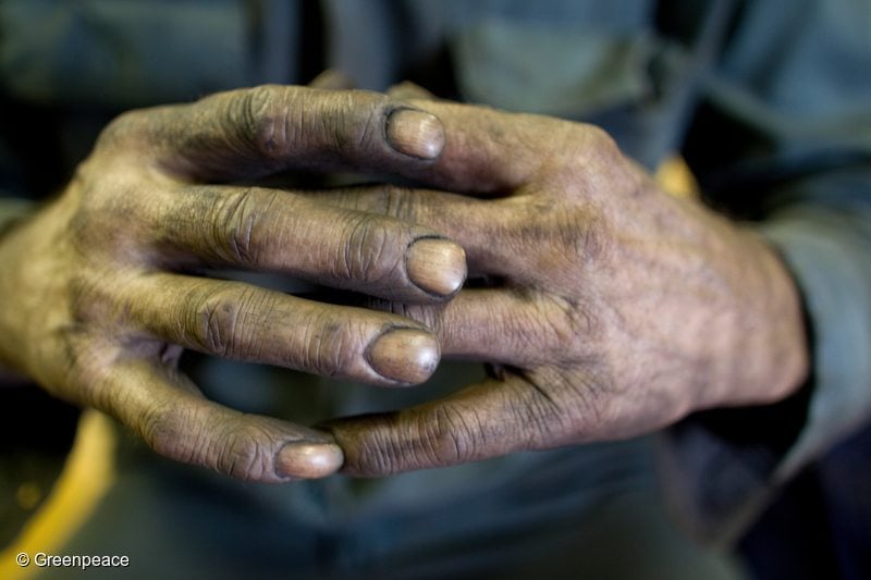 Underground Coal Miner in U.S.