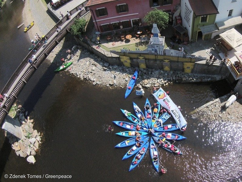 People Vs Shell Action in Czech Republic