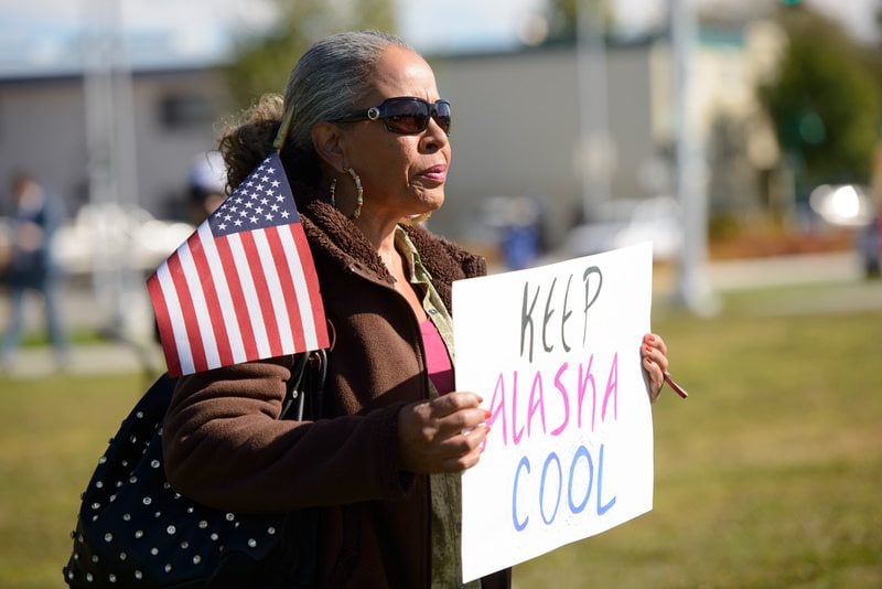 Shell Protest during President Obamas Alaska Visit