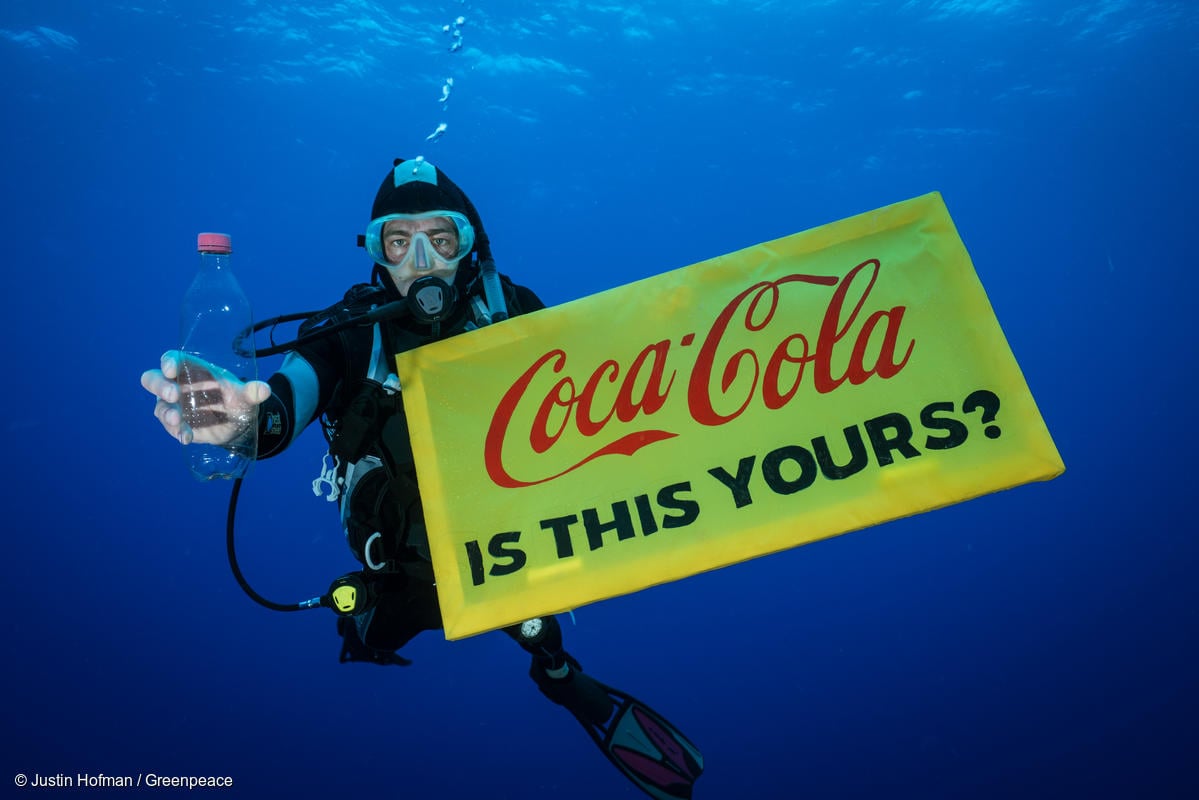 Greenpeace USA slams Coca-Cola’s abandoned environmental promises