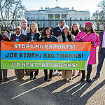 A group of StopLNG frontline people come to Washington, D.C. to have their voices heard on the LNG permit pause and their real demands for a permanent ban and a plan to shut down existing fossil fuel operations. The group met with White House advisors during their visit.