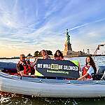 Greenpeace USA and other organizations across the globe hosted a Day of Action to ensure Big Oil knows - We Will Not Be Silenced.