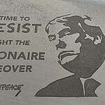 Greenpeace UK reveals a 55x40m artwork on the beach outside Trump’s golf course in Scotland, ‘Trump Turnberry’, showing a giant portrait of the President etched into the sand with the message: “Time to resist – fight the billionaire takeover”. The artwork took several hours to draw out in the sand overnight, by a team from arts organisation ‘Sand in Your Eye’ and Greenpeace.
During his first 100 days President Trump has been actively working to dismantle and weaken environmental protections and attack those who fight to protect nature and our shared climate, putting the corporate profits of his billionaire friends ahead of people and the planet.