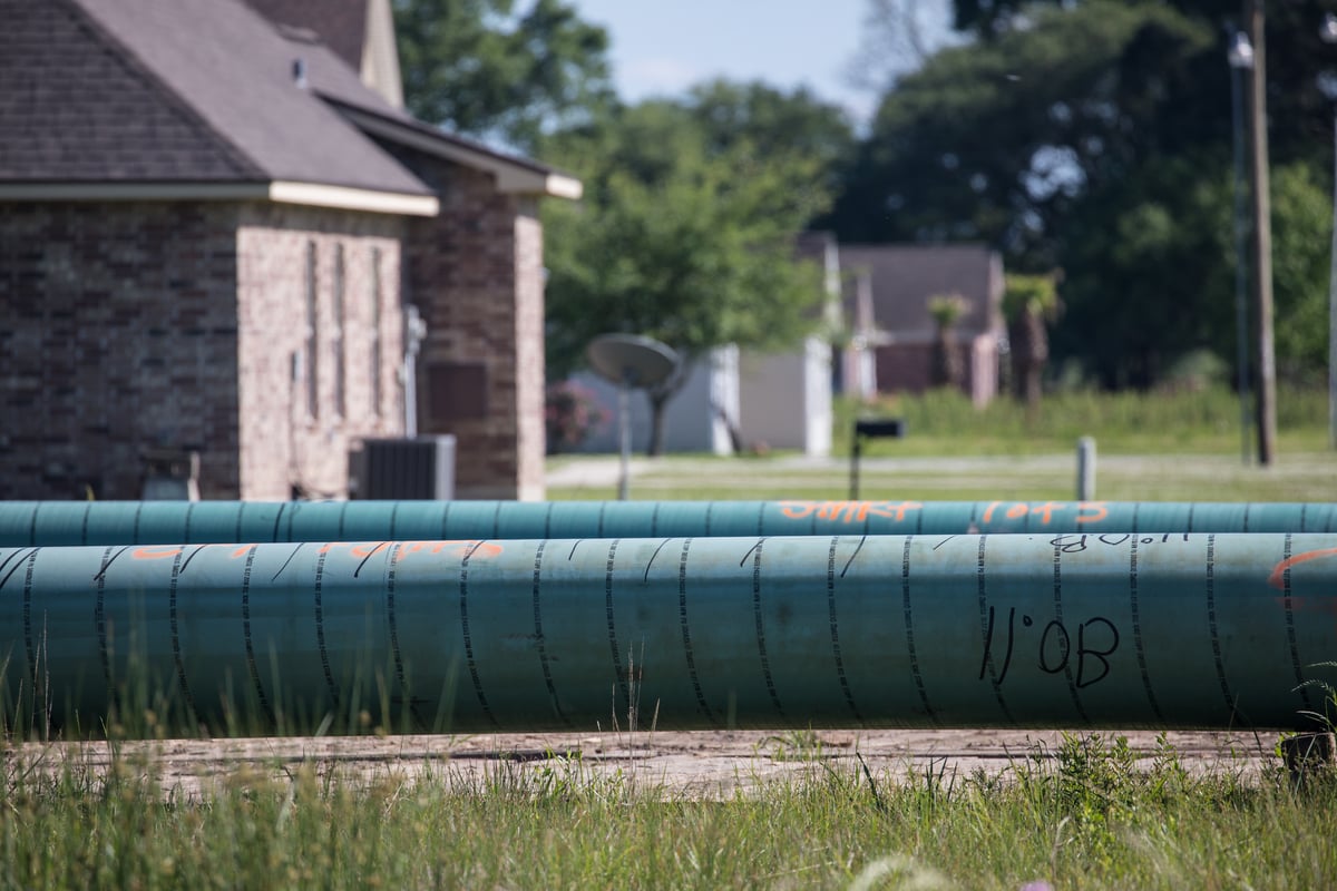 Bayou Bridge Oil Pipeline Construction in Louisiana. © Julie Dermansky / Greenpeace Bayou Bridge Oil Pipeline Construction in Louisiana. © Julie Dermansky / Greenpeace