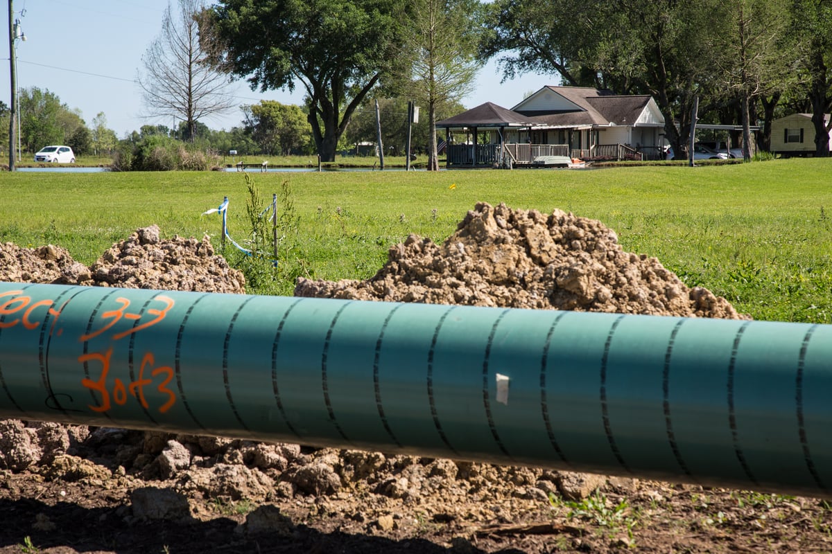 Bayou Bridge Oil Pipeline Construction in Louisiana. © Julie Dermansky / Greenpeace Bayou Bridge Oil Pipeline Construction in Louisiana. © Julie Dermansky / Greenpeace