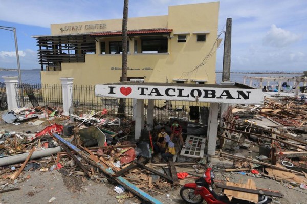 Aftermath of Typhoon Haiyan in the Philippines