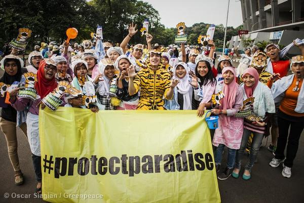 Global Day of Action to Protect Paradise in Jakarta