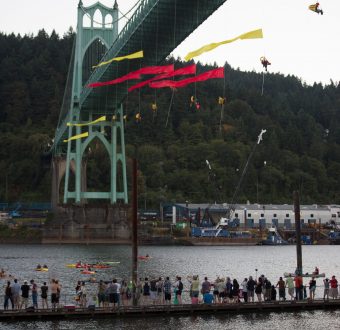 Shell Bridge Blockade in Portland
