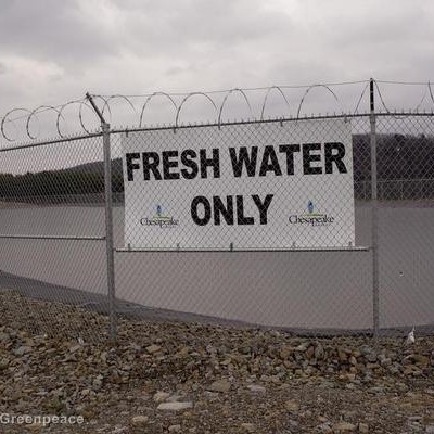 Water use for fracking