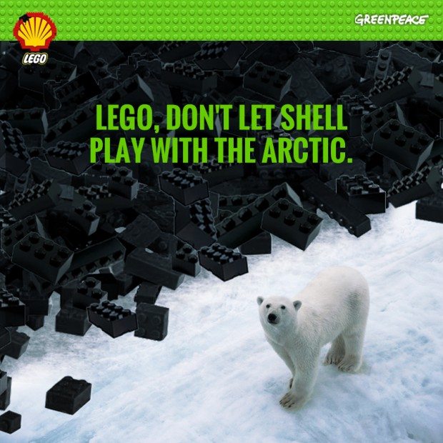 Lego campaign for them to drop Shell