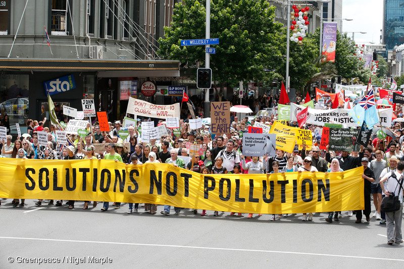 COP21: Climate March in Auckland