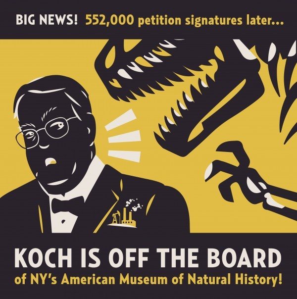 David Koch Off American Natural History Museum Board