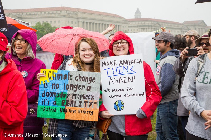 March For Science 2017 in Washington D.C.
