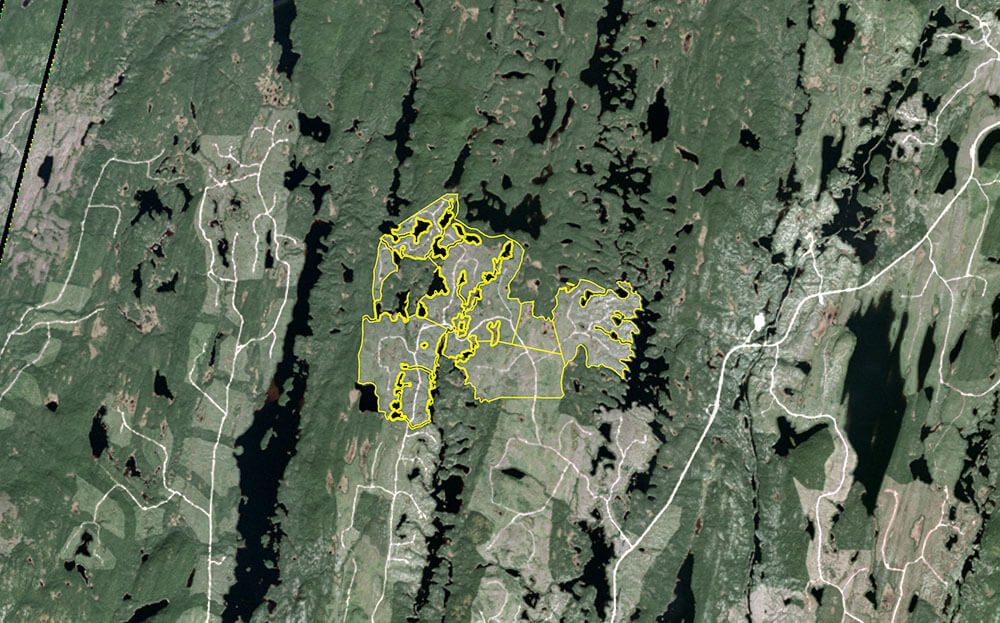 Satellite image of Devau location - 2016
