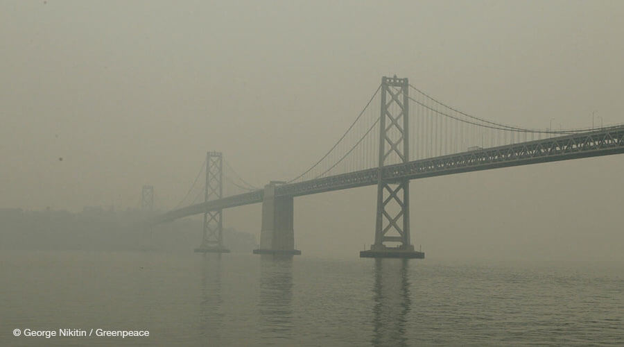 California Wildfire Smoke Obscures San Francisco