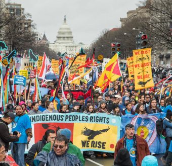 Thousands Rally in Support of Native Nation in Washington, D.C.